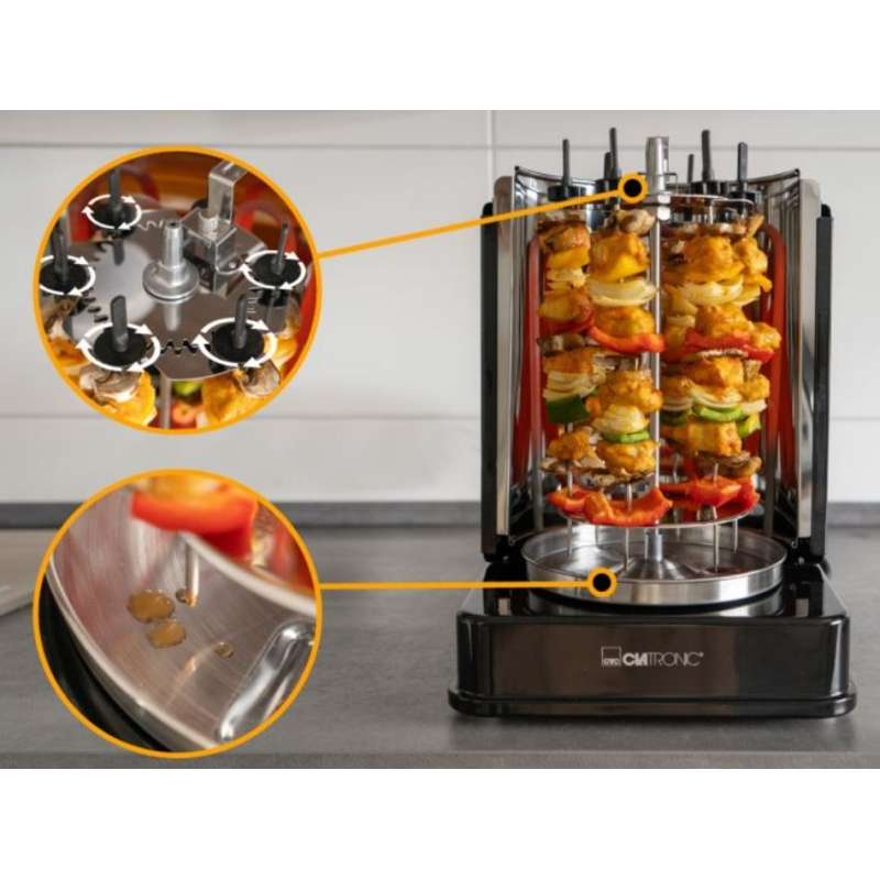 Kebabimasin Clatronic DVG3686BL - Image 8