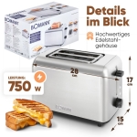 Röster Bomann TA6080CB, inox - Image 4