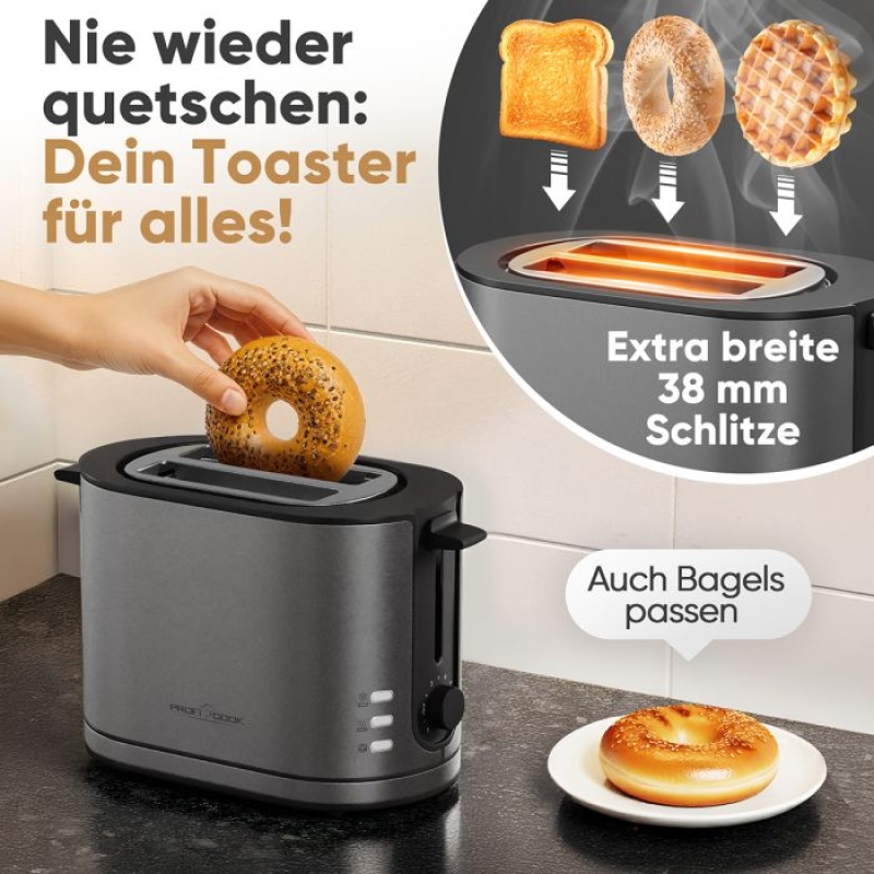 Röster ProfiCook PCTA1291, grafiithall - Image 8