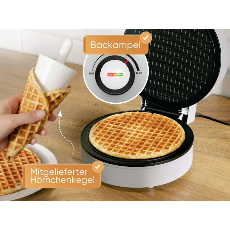 Vahvliküpsetaja Clatronic HA3833 (õhukesed vahvlid) - Image 4
