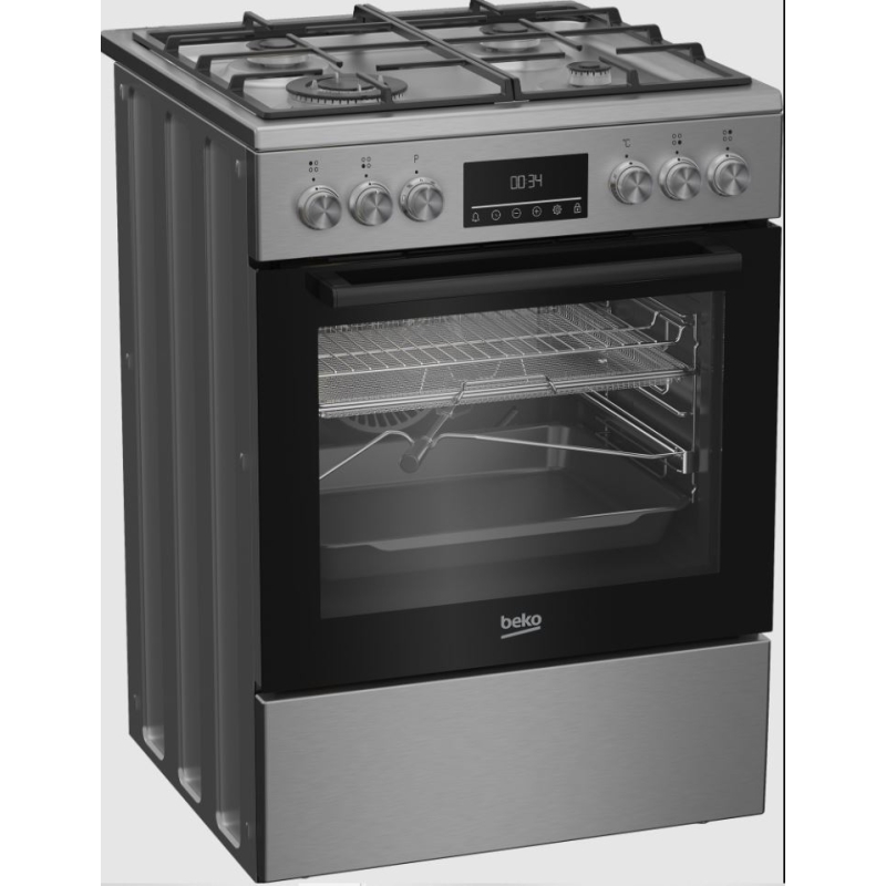 Gaasipliit elektriahjuga Beko FBMA61330GXDT - Image 2
