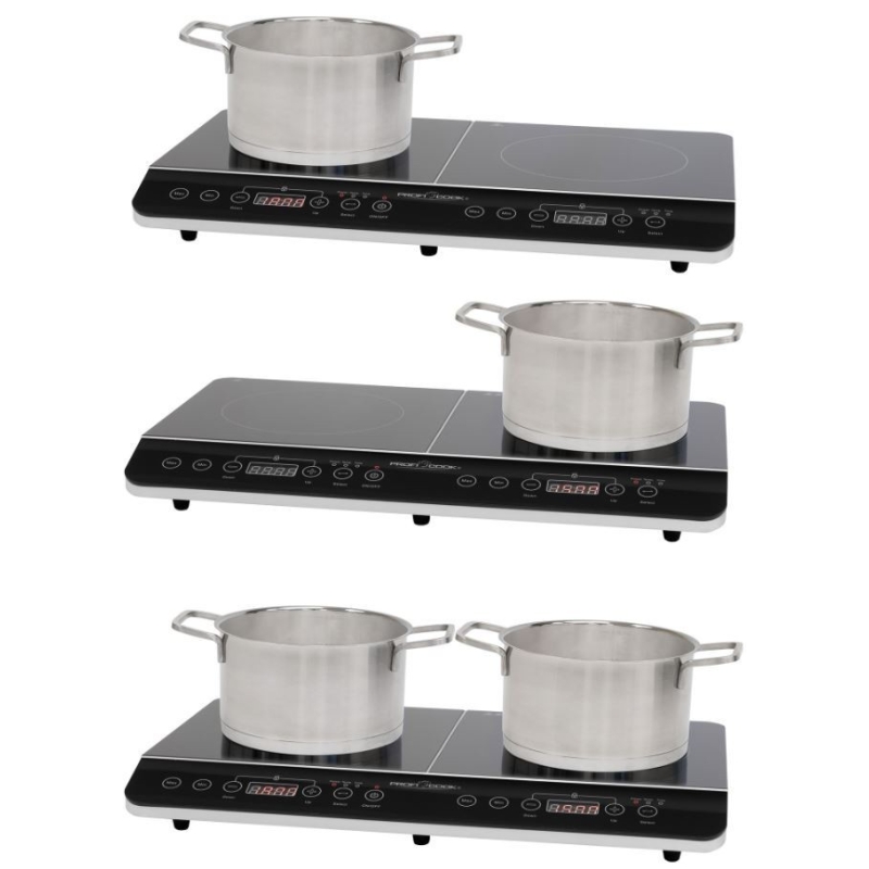 Lauapliit induktsioon ProfiCook PCDKI1067, 2 tsooniga - Image 3