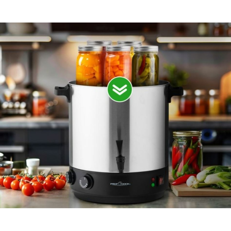 Pastöriseerija-joogimahuti 32L ProfiCook PCEKA1283 - Image 5