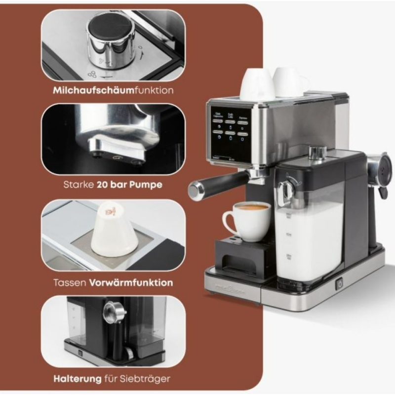 Espressomasin Proficook PCESKA1266 - Image 3