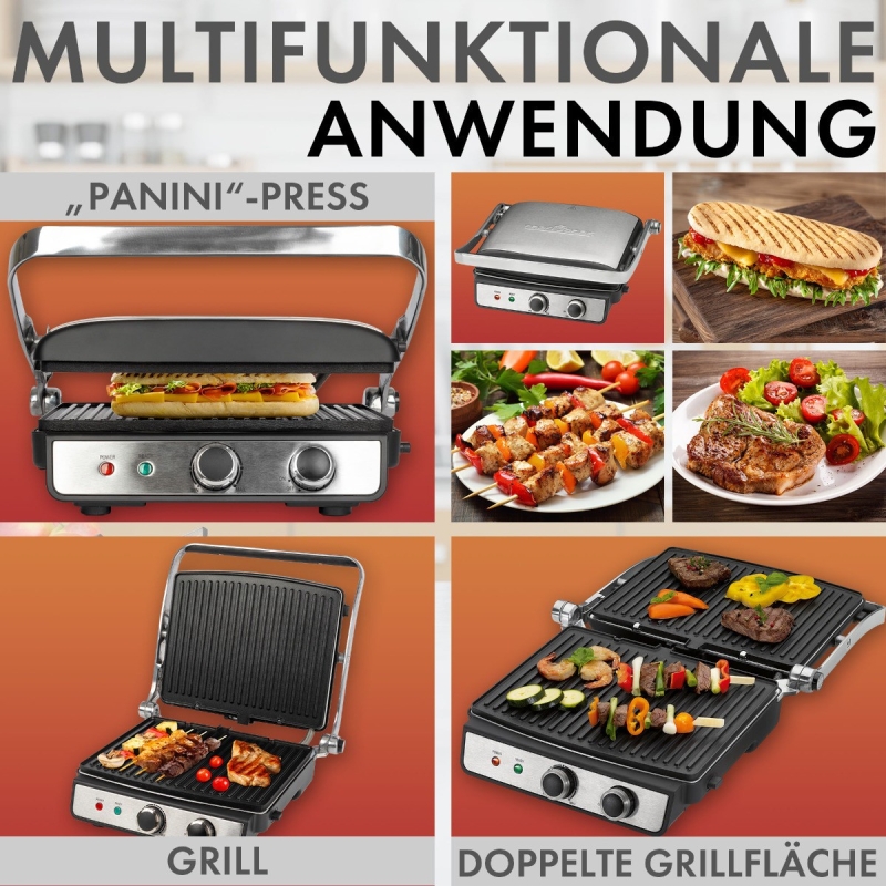Kontaktgrill ProfiCook PCKG1264 - Image 5