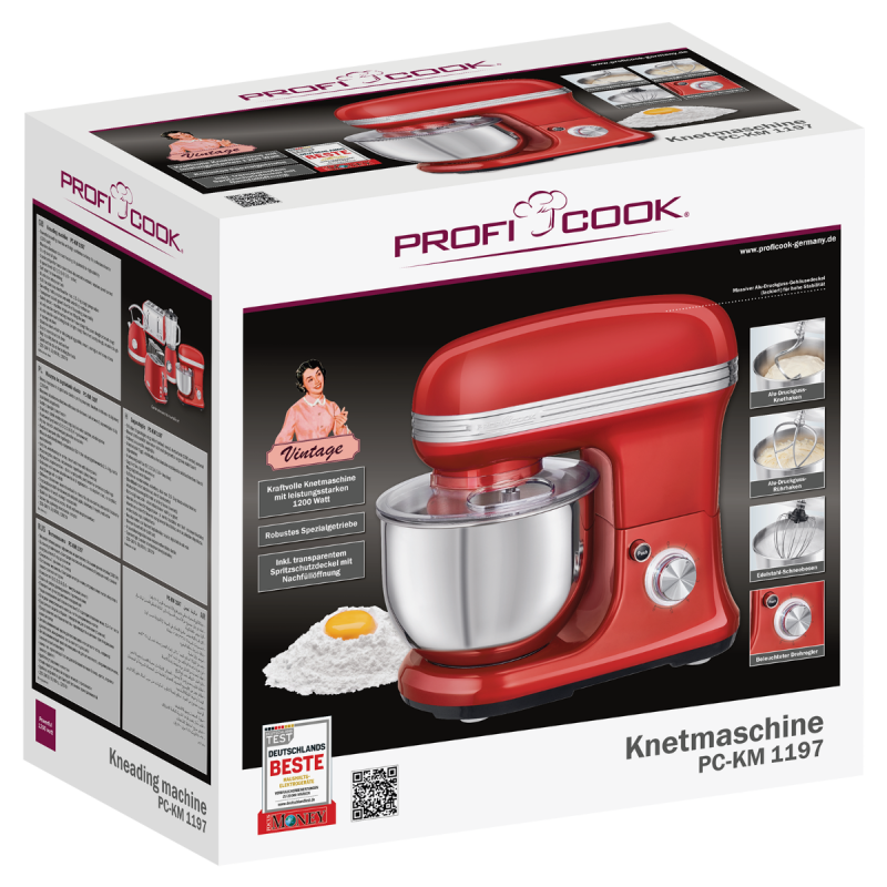 Multifunktsionaalne mikser ProfiCook PCKM1197R - Image 6