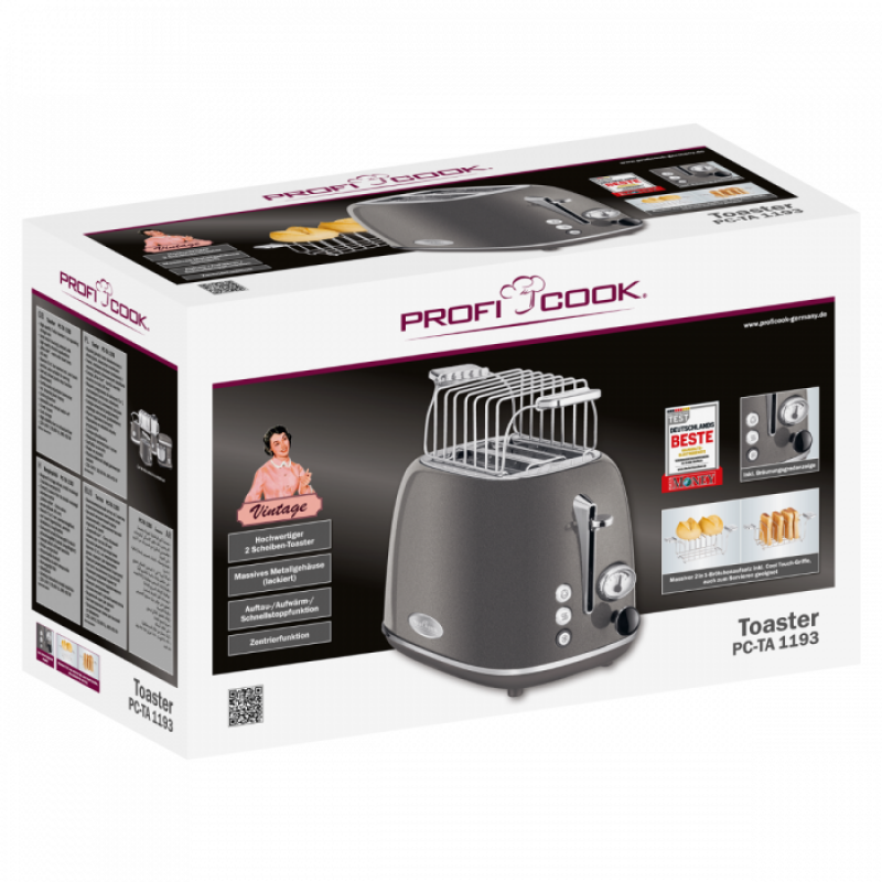 Röster ProfiCook PCTA1193A, antratsiit - Image 5