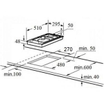 Gaasiplaat Schlosser PGH32GCFFD must - Image 2