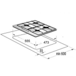 Gaasiplaat Schlosser PGH621GW - Image 2
