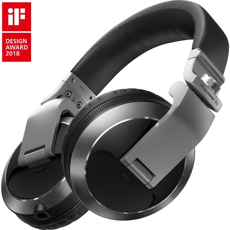 Pioneer DJ HDJ-X7-S headphones (Silver)