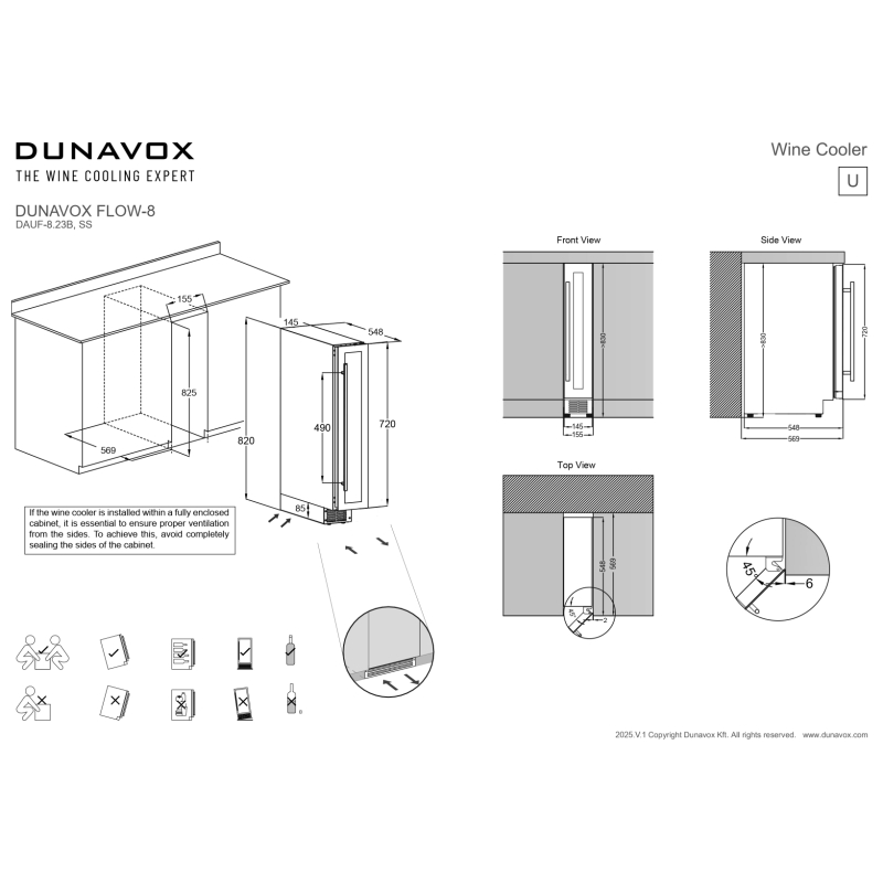 Veinikülmik Dunavox DAUF-8.23B - Image 5