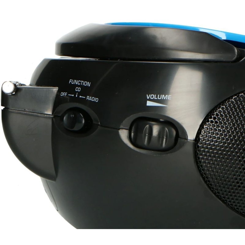 CD-raadio Lenco SCD24BB, sinine/must - Image 5