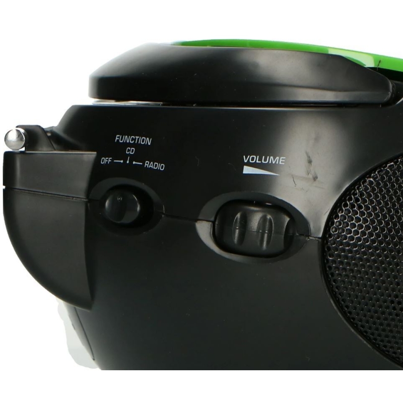 CD-raadio Lenco SCD24GB, roheline/must - Image 5