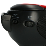 CD-raadio Lenco SCD24R, punane ja must - Image 5