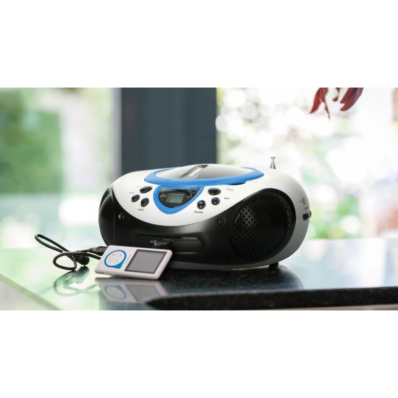 CD-raadio Lenco SCD38USBB, sinine - Image 4