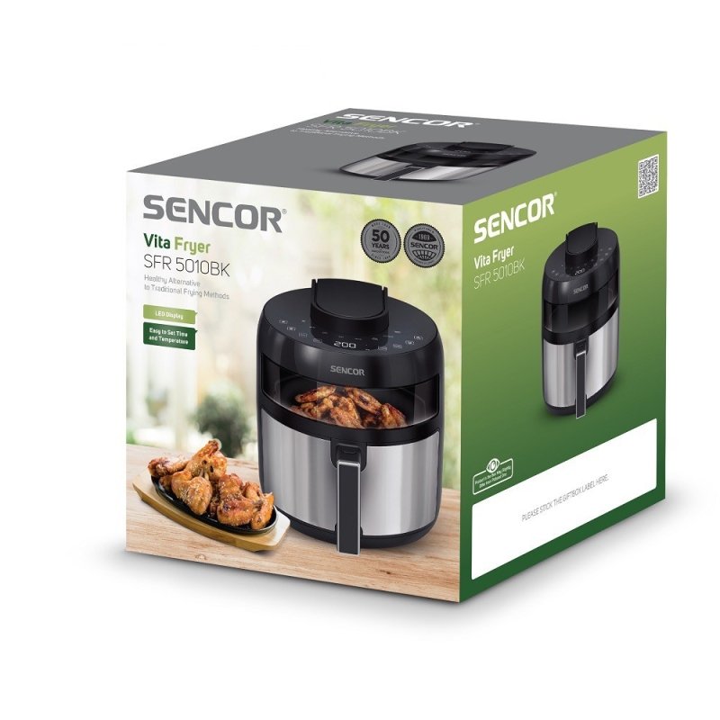 Kuumaõhufritüür Sencor SFR5010BK, 5L - Image 3