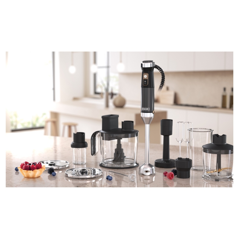 Saumikser tarvikutega Sencor SHB6552BK, must - Image 3