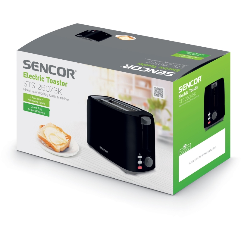 Röster Sencor STS2607BK, must - Pilt 3