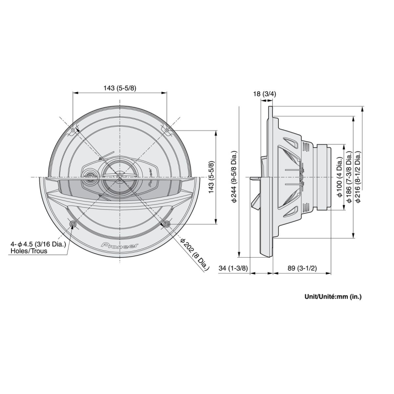 Pioneer TS-A2013i