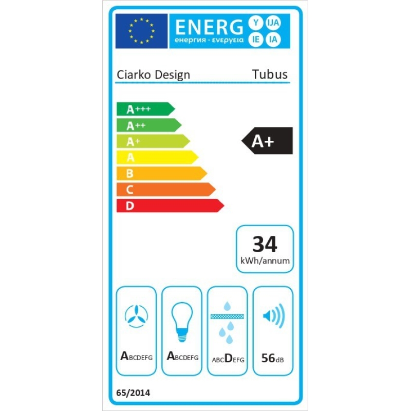 Õhupuhastaja Ciarko Design Tubus SmartLink must - Image 5