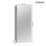 Jahekülmik Bomann VS7316, inox - Image 5