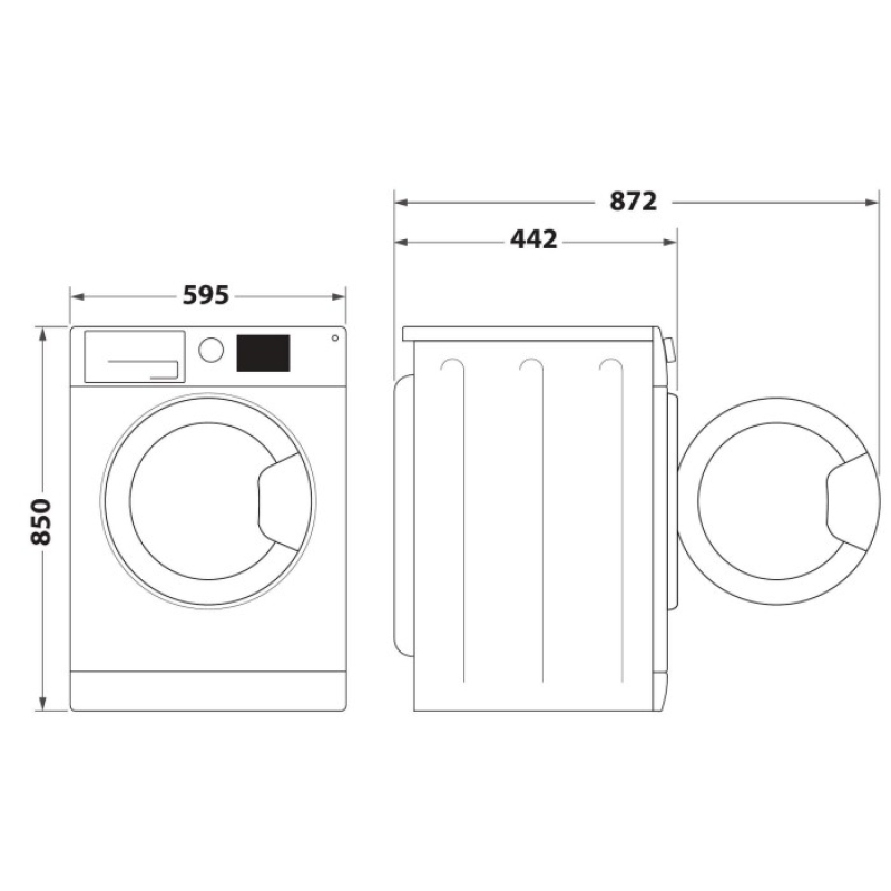 Pesumasin Whirlpool WRSB7238BBEU - Image 5