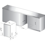 Integreeritav nõudepesumasin Whirlpool WSIP4O33PFE - Image 8