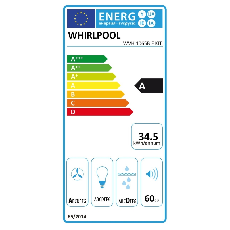 Induktsioonpliidiplaat koos õhupuhastajaga Whirlpool WVH1065BFKIT - Image 6