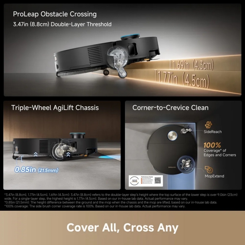Dreame X60 ULTRA Complete RLX87DE-BK Wet & Dry, must - Image 5