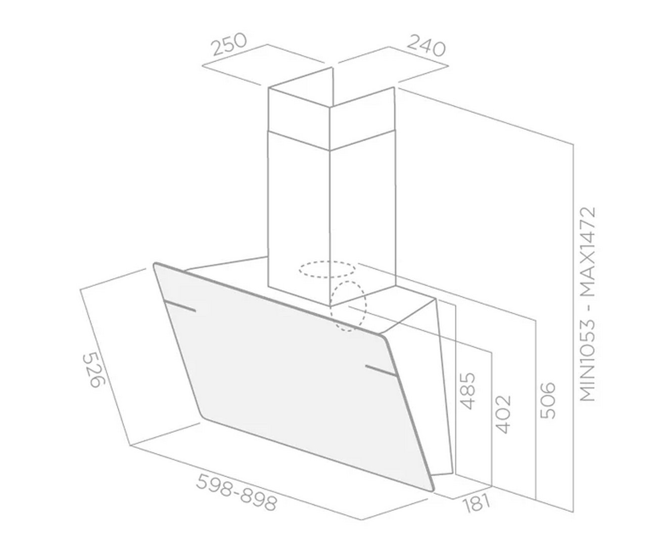 171193 Elica L`ESSENZA WH/A/60 - Image 1