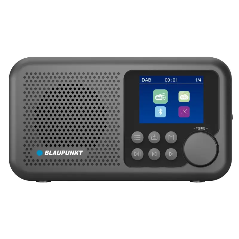 Blaupunkt DR8BK kaasaskantav DAB+ raadio must