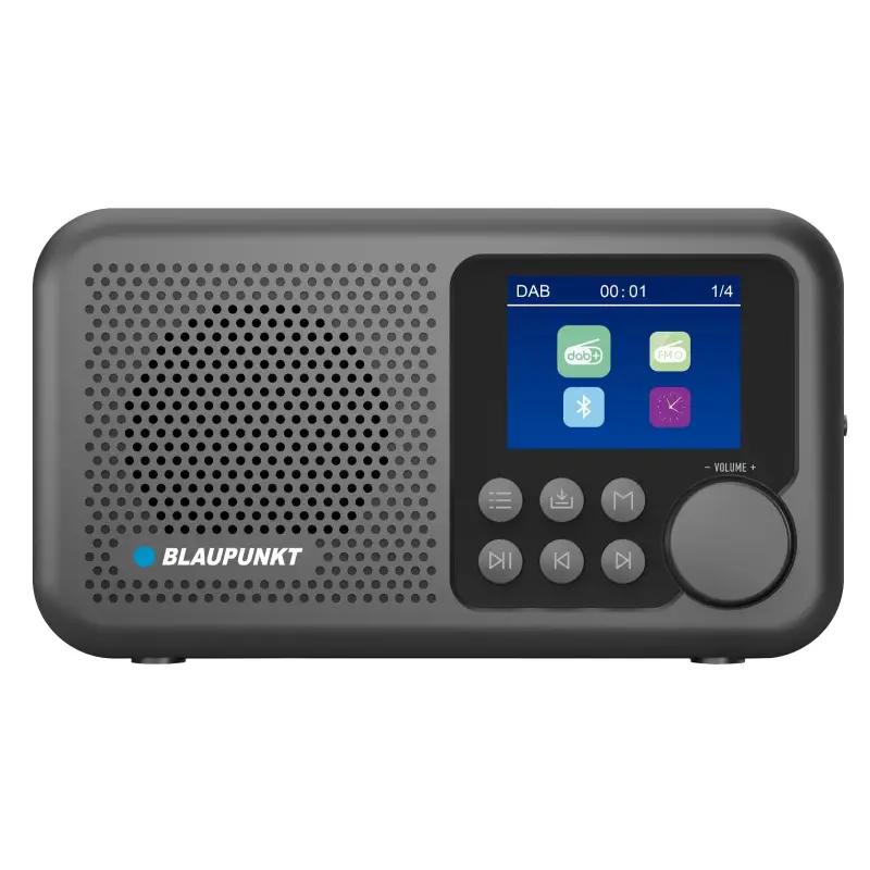 Blaupunkt DR8BK Blaupunkt DR8BK kaasaskantav DAB+ raadio must