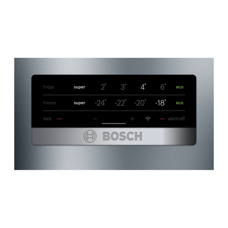 Bosch KGN49XLEA külmik-sügavkülmik NoFrost elektrooniline tabloo