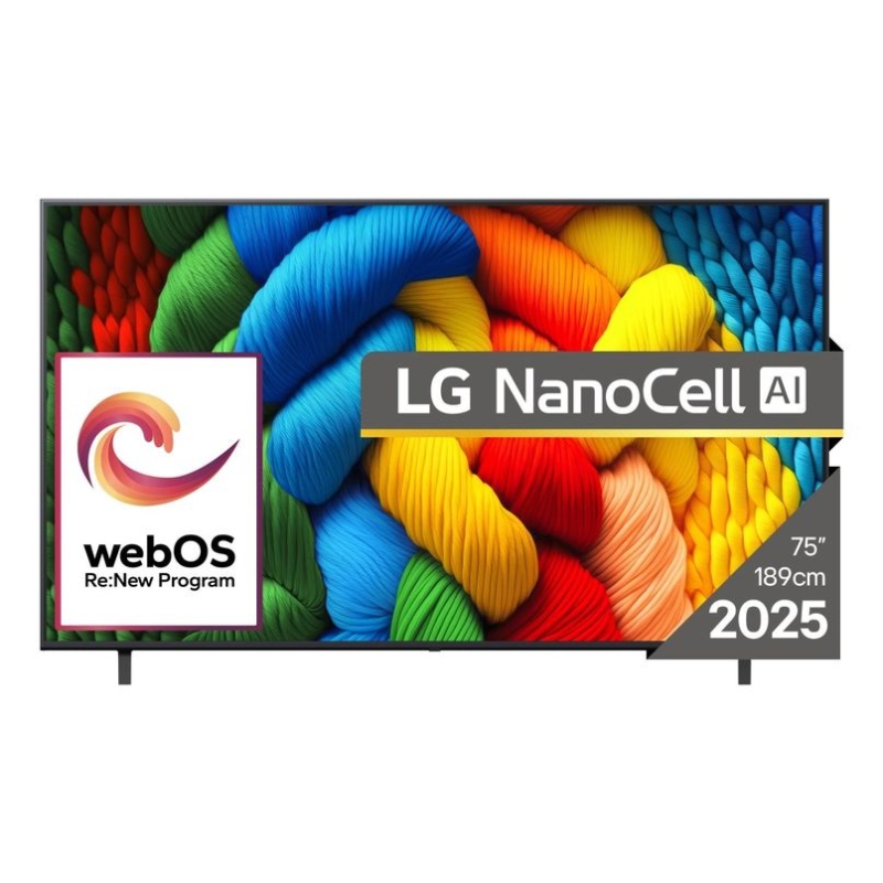 LG 75NANO80A3B 75 NanoCell 4K Smart TV eestvaates