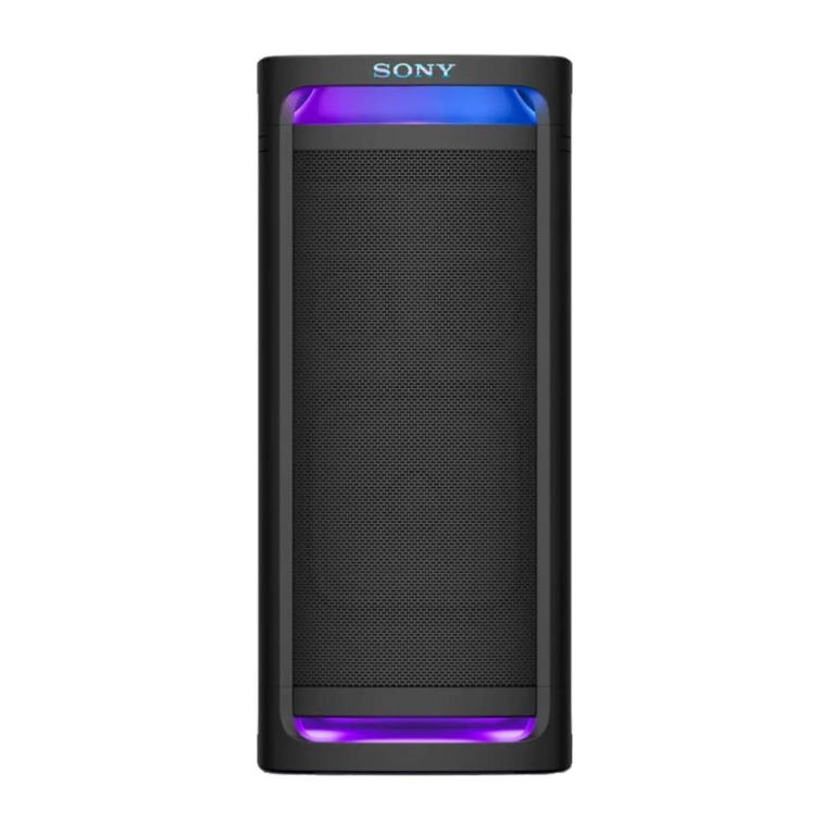 Sony ULT Tower 9 peokõlar must eestvaade