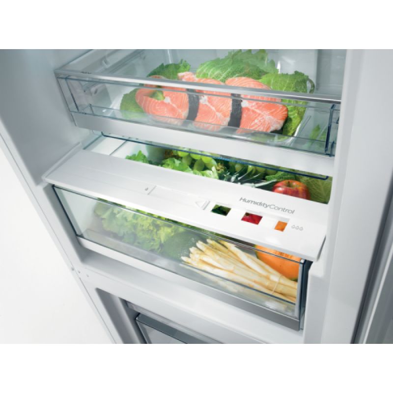 UPO UCN62EW külmik-sügavkülmik valge seest