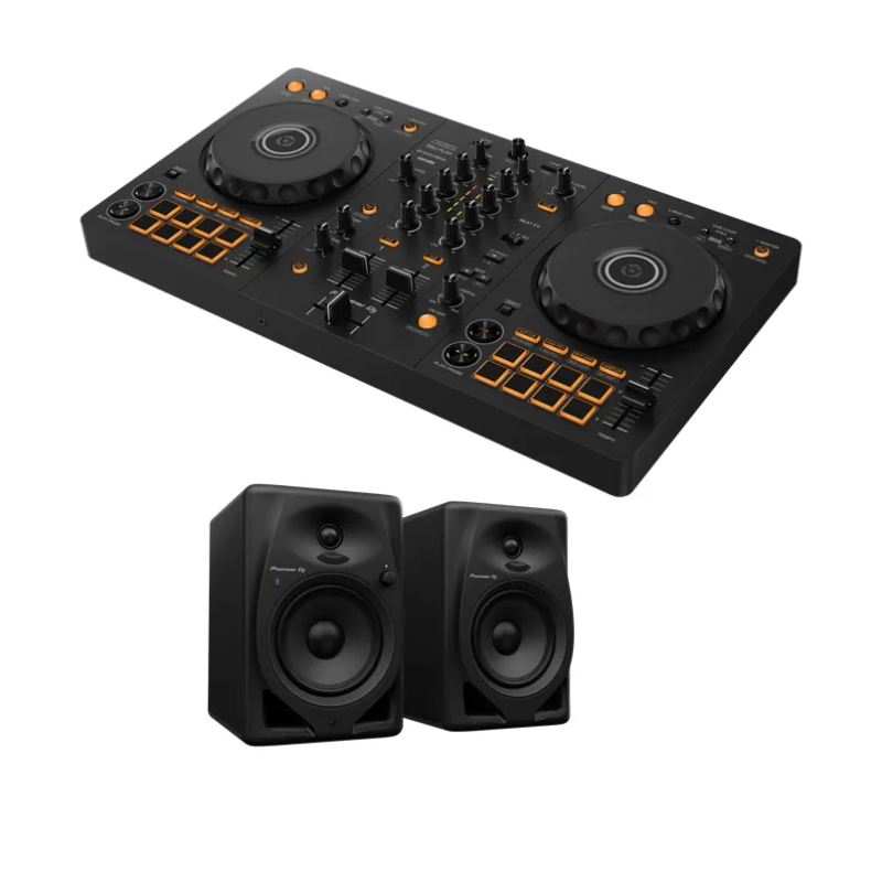 DDJ-FLX4 + DM-50D-BT
