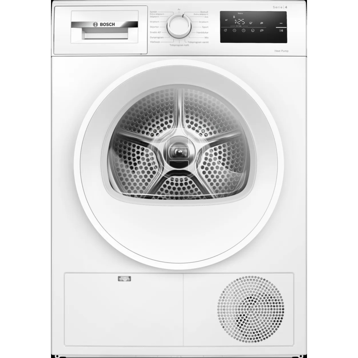 Soojuspumbaga pesukuivati Bosch WTH85V0MSN