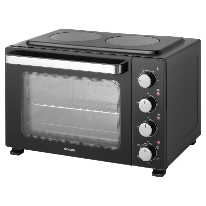 Keraamiline lauapliit ahjuga Sencor SEO3580BK - Pilt 4
