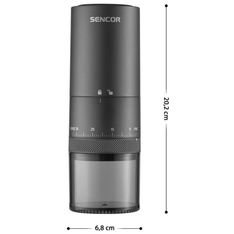 Akutoitel kohviveski Sencor SCG4000BK - Pilt 2