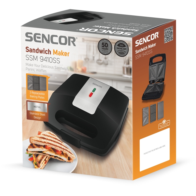 Võileivagrill 3in1 Sencor SSM9410SS - Pilt 6